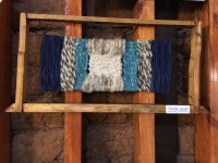 PANAL DE ABEJA AZUL Y GRIS